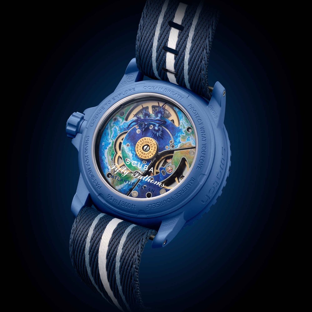 Blancpain × Swatch Scuba Fifty Fathoms “Atlantic Ocean” photo 2